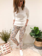 Silver Wishes - Sports Luxe Animal Print Joggers