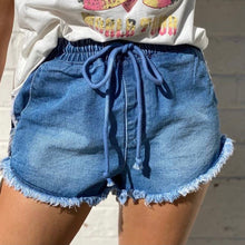 Country Denim - Fray Jogger Style Shorts