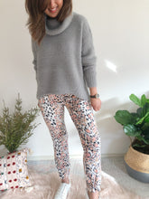 Silver Wishes - Sports Luxe Animal Print Joggers