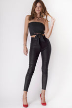 Refuge  - Oil Rigger Waxed High Waisted Jeans
