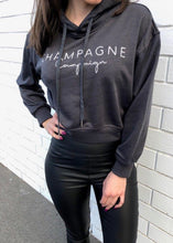 Refuge - Champagne Campaign Cropped Hoodie