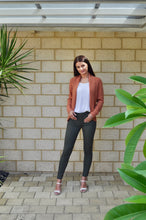 Wakee - High Waisted Khaki Jeans - Dilux Designs